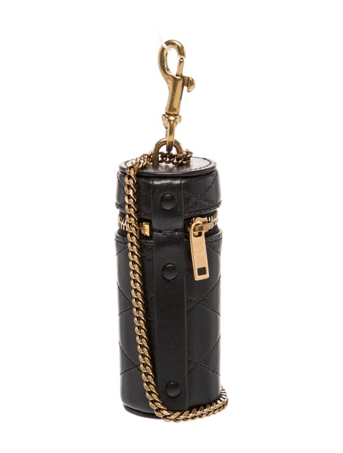 Saint Laurent Leather Lipstick Case