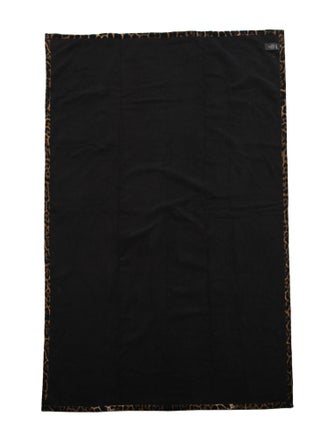 Saint Laurent Leopard Beach Towel