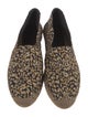 Saint Laurent Canvas Animal Print Espadrilles