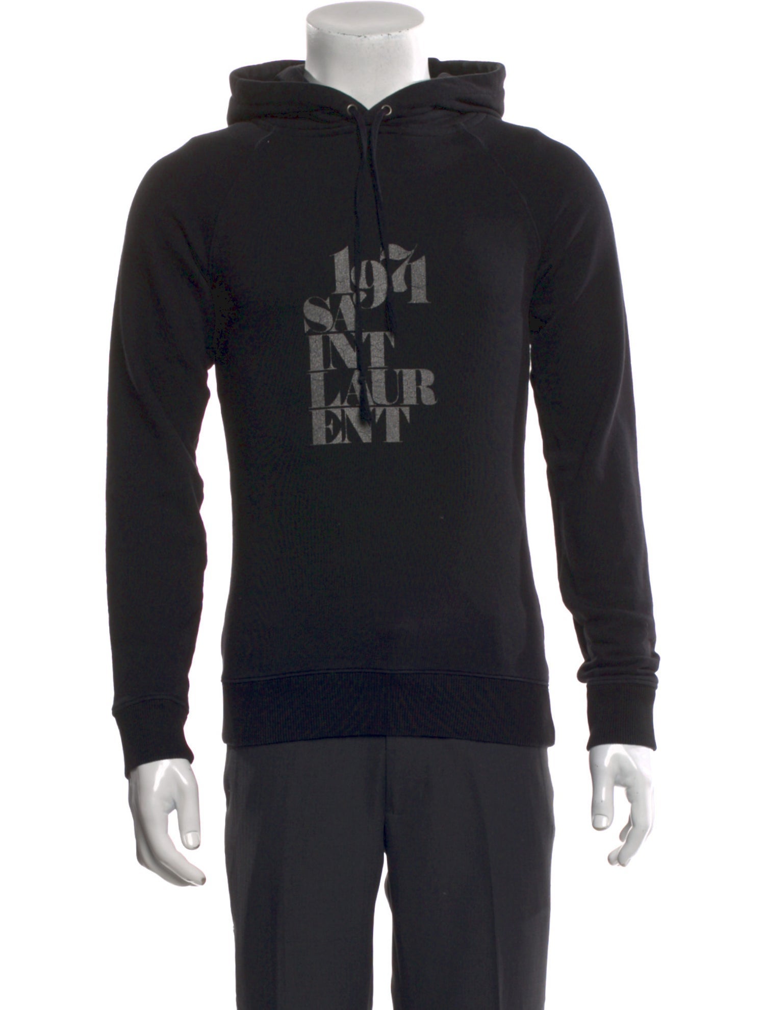 Saint Laurent 2018 Graphic Print Hoodie