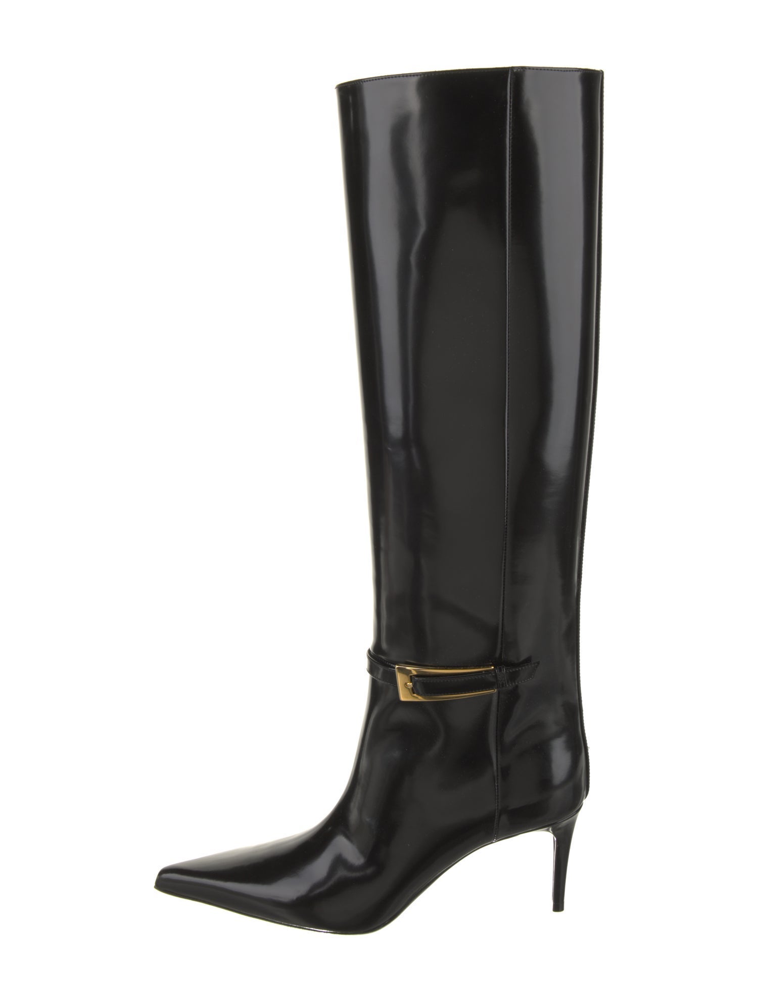 Saint Laurent Leather Rain Boots