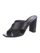 Saint Laurent Leather Slides