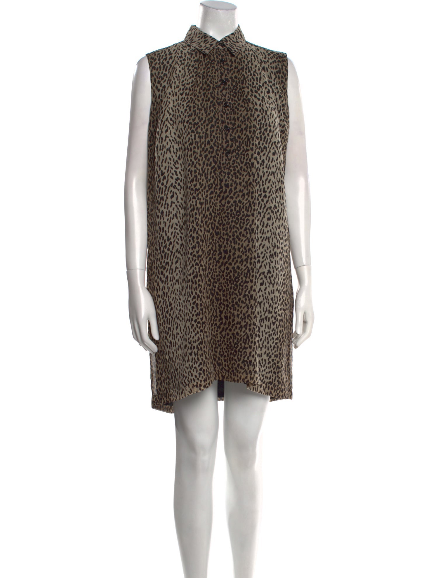 Saint Laurent Silk Mini Dress w/ Tags