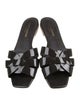 Saint Laurent Patent Leather Slides
