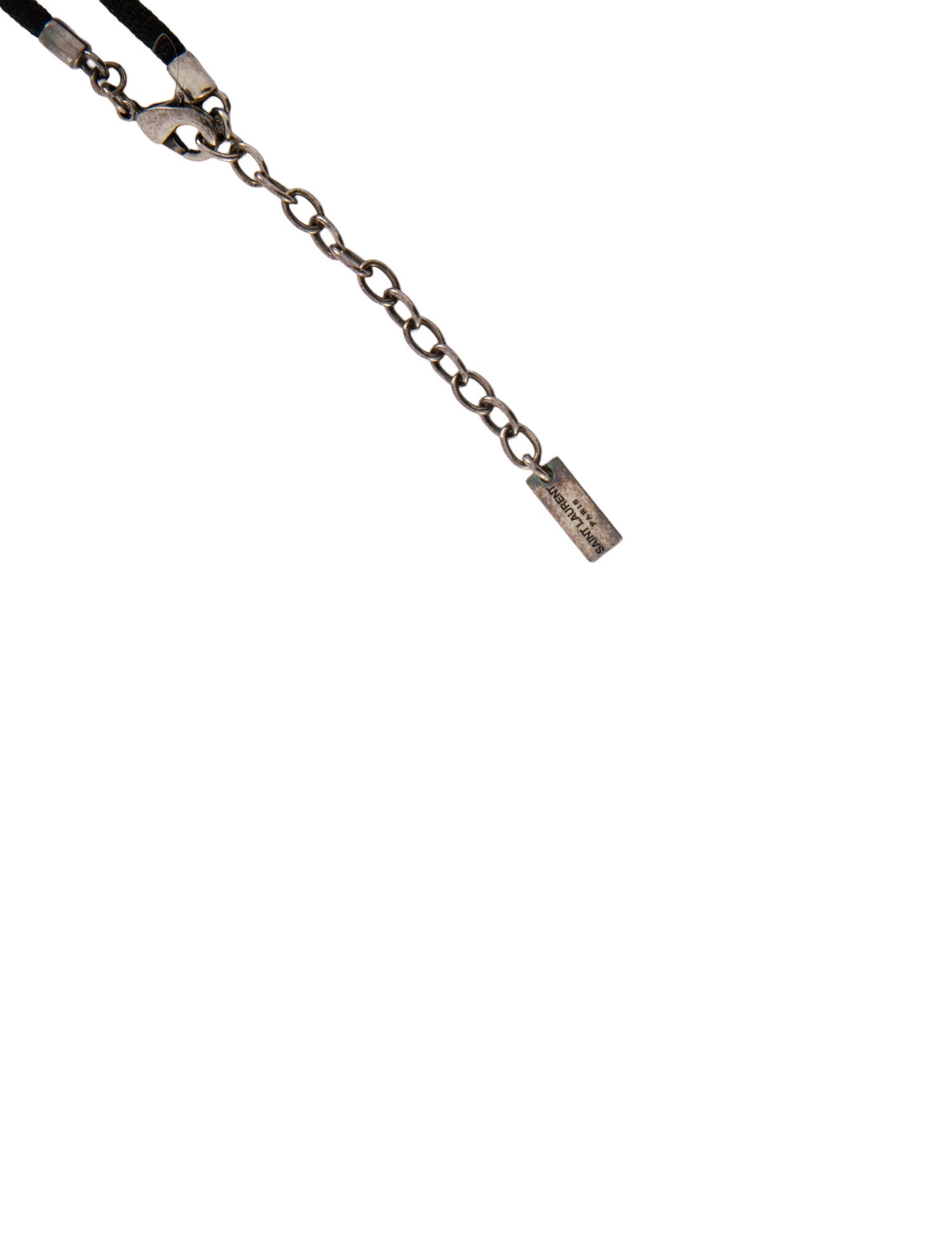 Saint Laurent Flower Choker Necklace