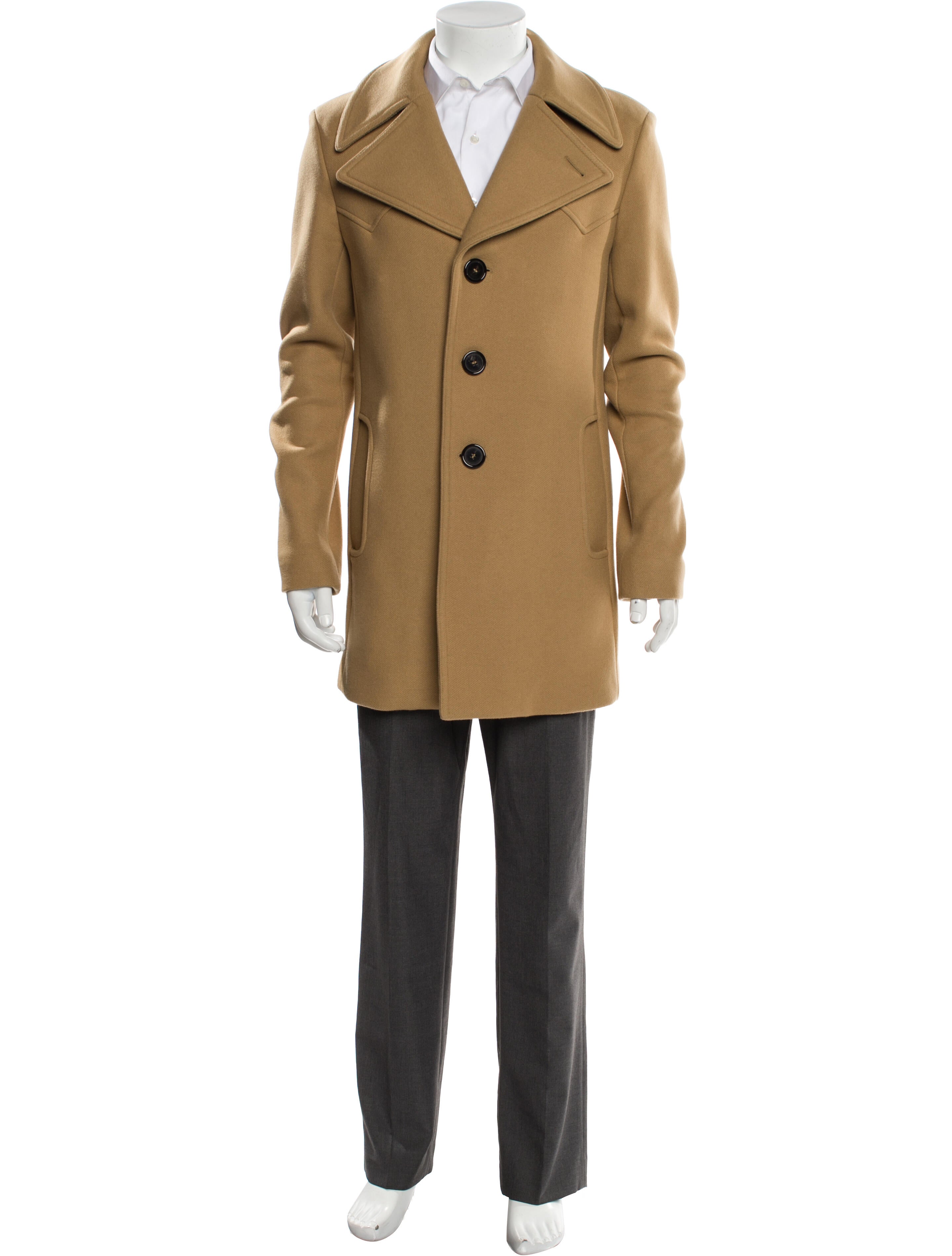 Saint Laurent 2016 Virgin Wool Overcoat