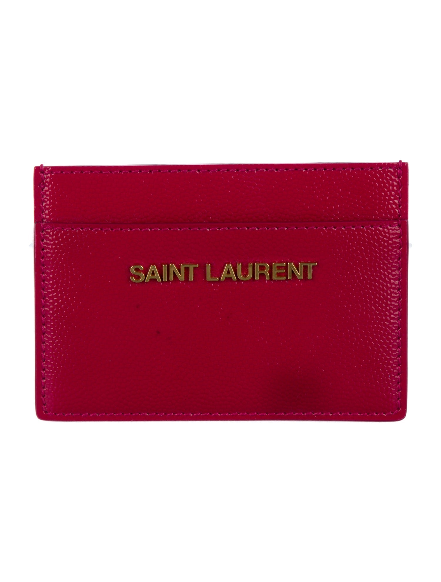 Saint Laurent 2013 Leather Card Holder