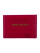 Saint Laurent 2013 Leather Card Holder