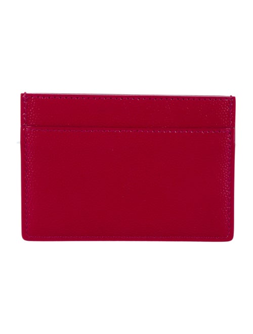Saint Laurent 2013 Leather Card Holder