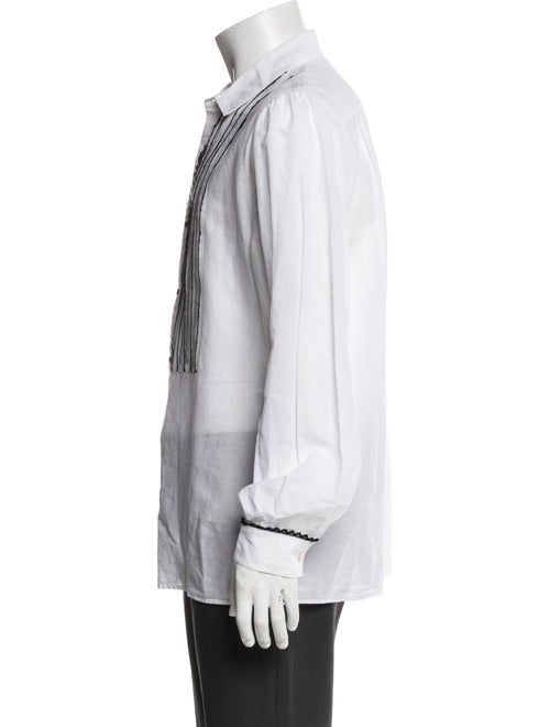 Saint Laurent 2021 Striped Shirt