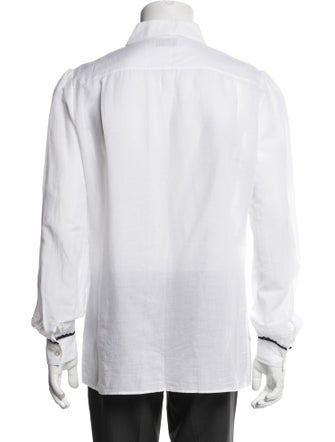 Saint Laurent 2021 Striped Shirt