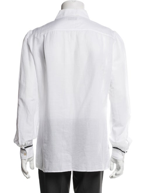 Saint Laurent 2021 Striped Shirt