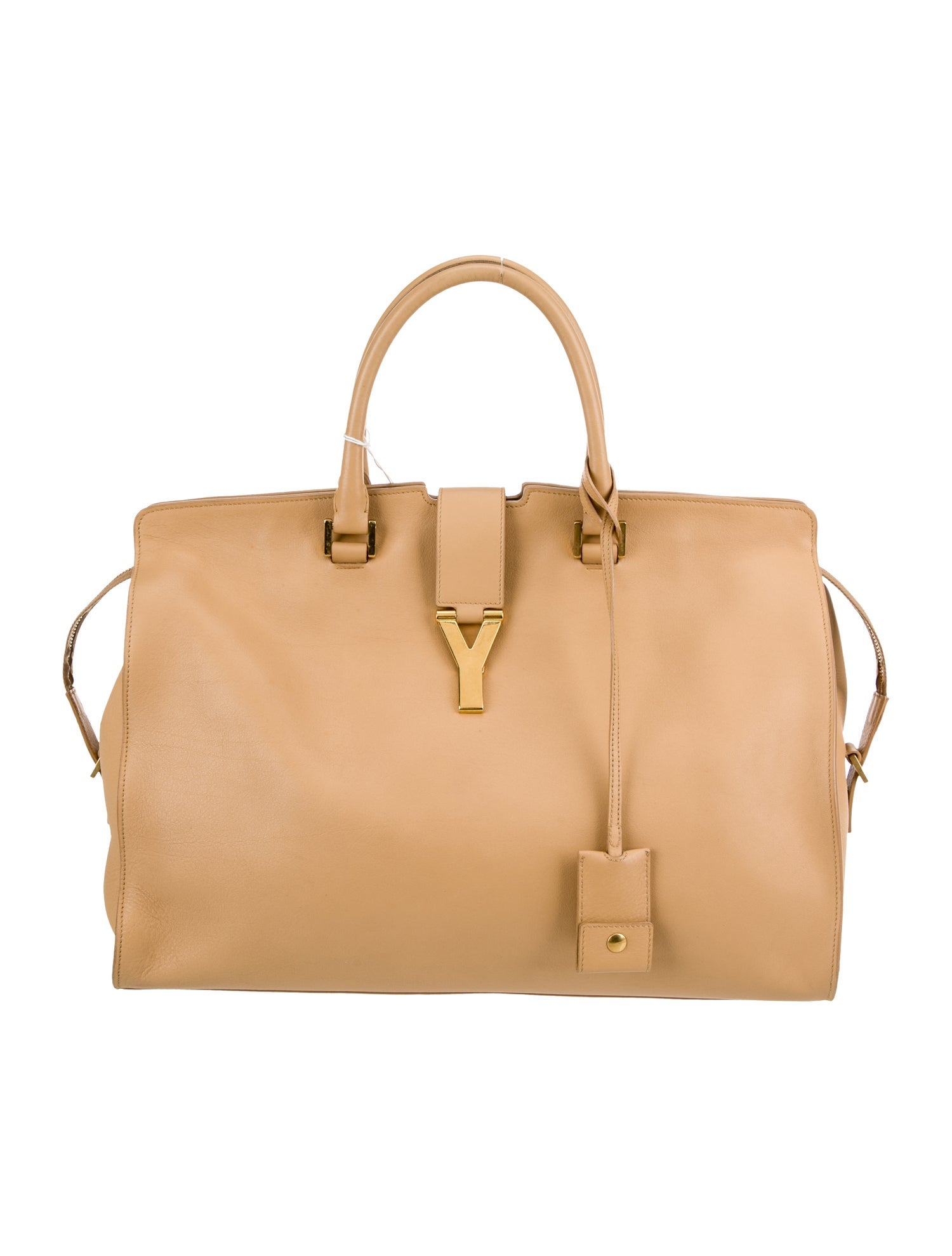 Saint Laurent Leather Top Handle Bag Large