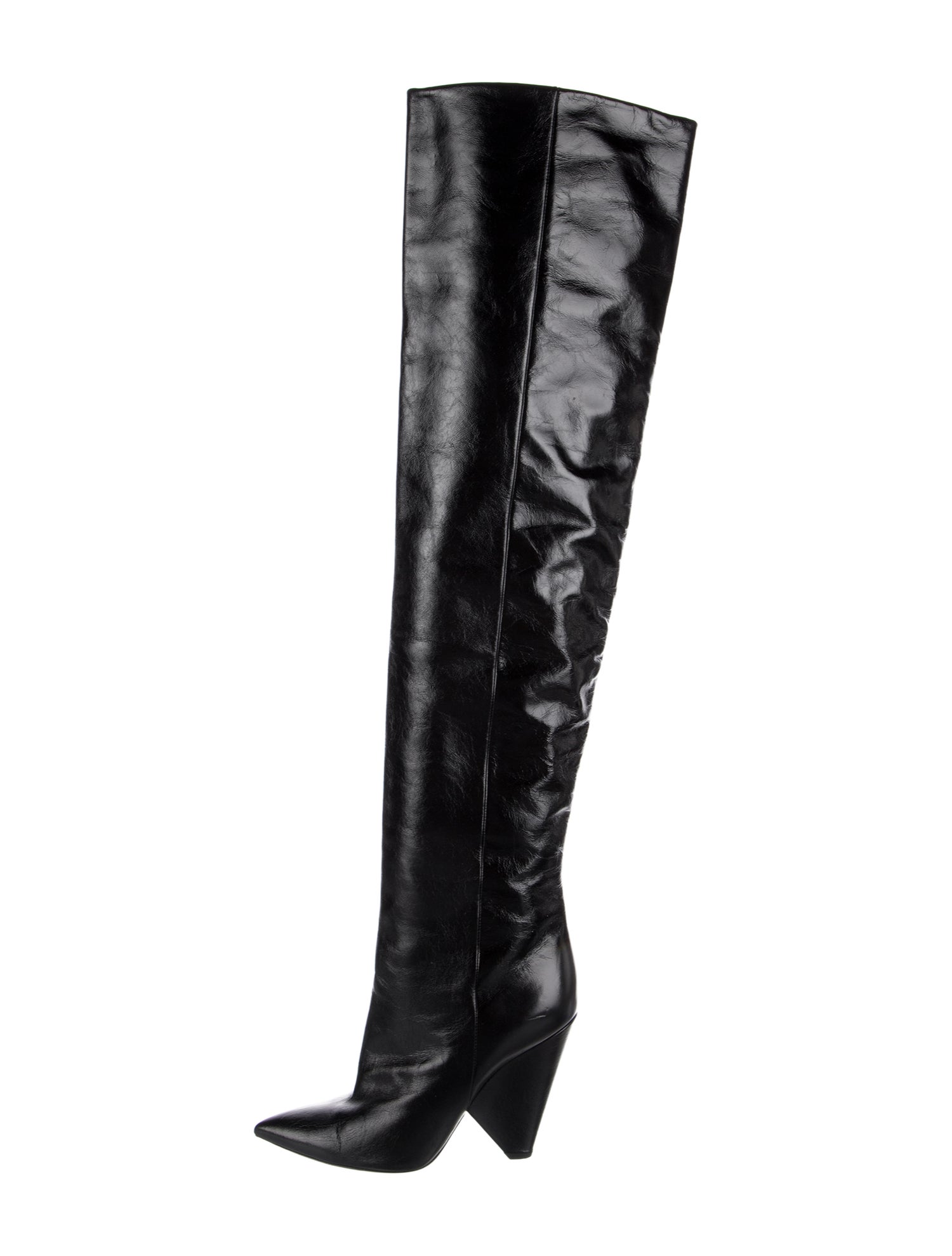 Saint Laurent Leather Boots