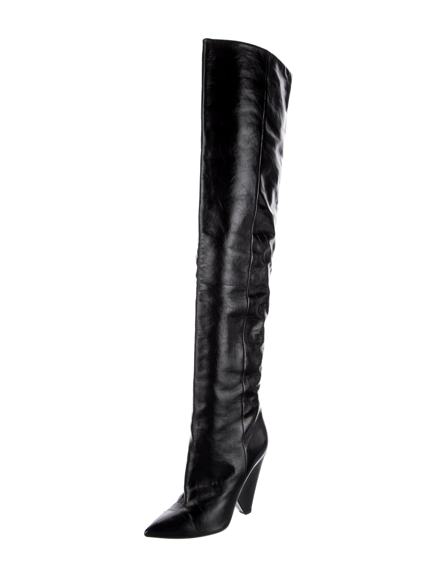 Saint Laurent Leather Boots