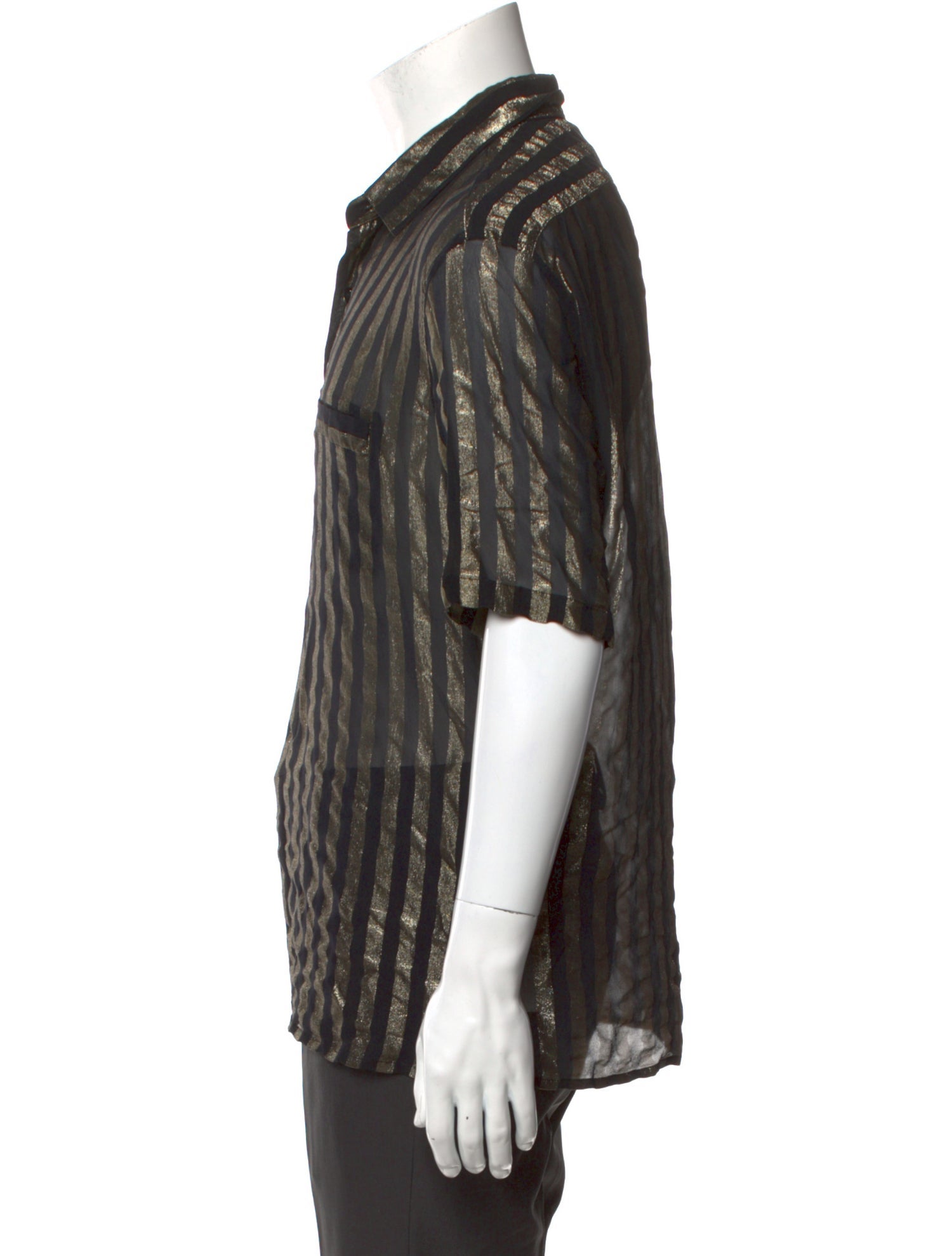 Saint Laurent 2019 Silk Polo Shirt