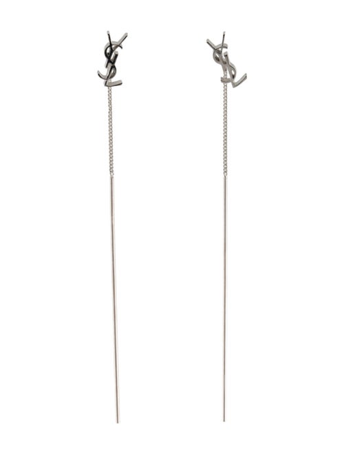 Saint Laurent Cassandre Threader Earrings