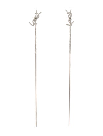 Saint Laurent Cassandre Threader Earrings