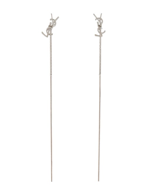 Saint Laurent Cassandre Threader Earrings