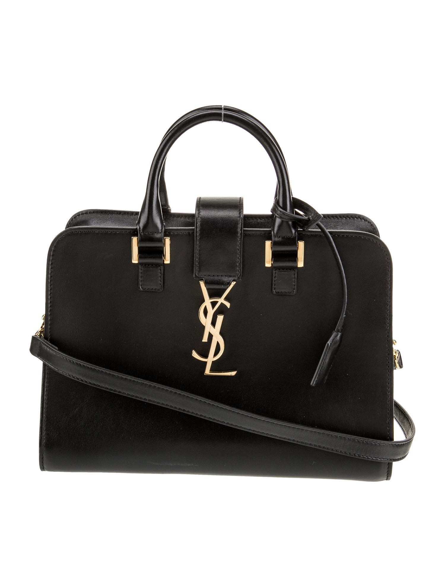 Saint Laurent Leather Cabas Small