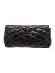 Saint Laurent Leather Sade Puffer Clutch Large