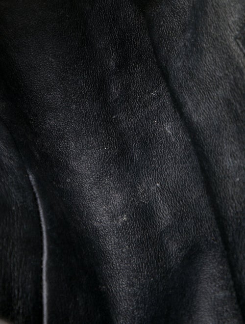 Saint Laurent Leather Sade Puffer Clutch Large