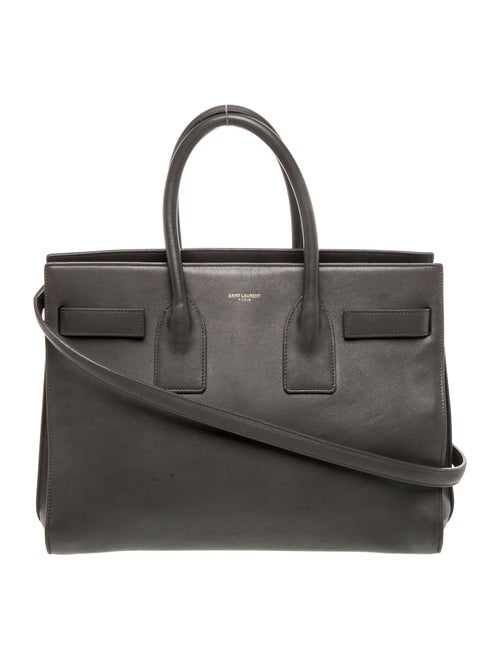 Saint Laurent Leather Sac De Jour Small