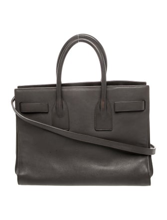 Saint Laurent Leather Sac De Jour Small