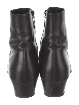 Saint Laurent Leather Boots