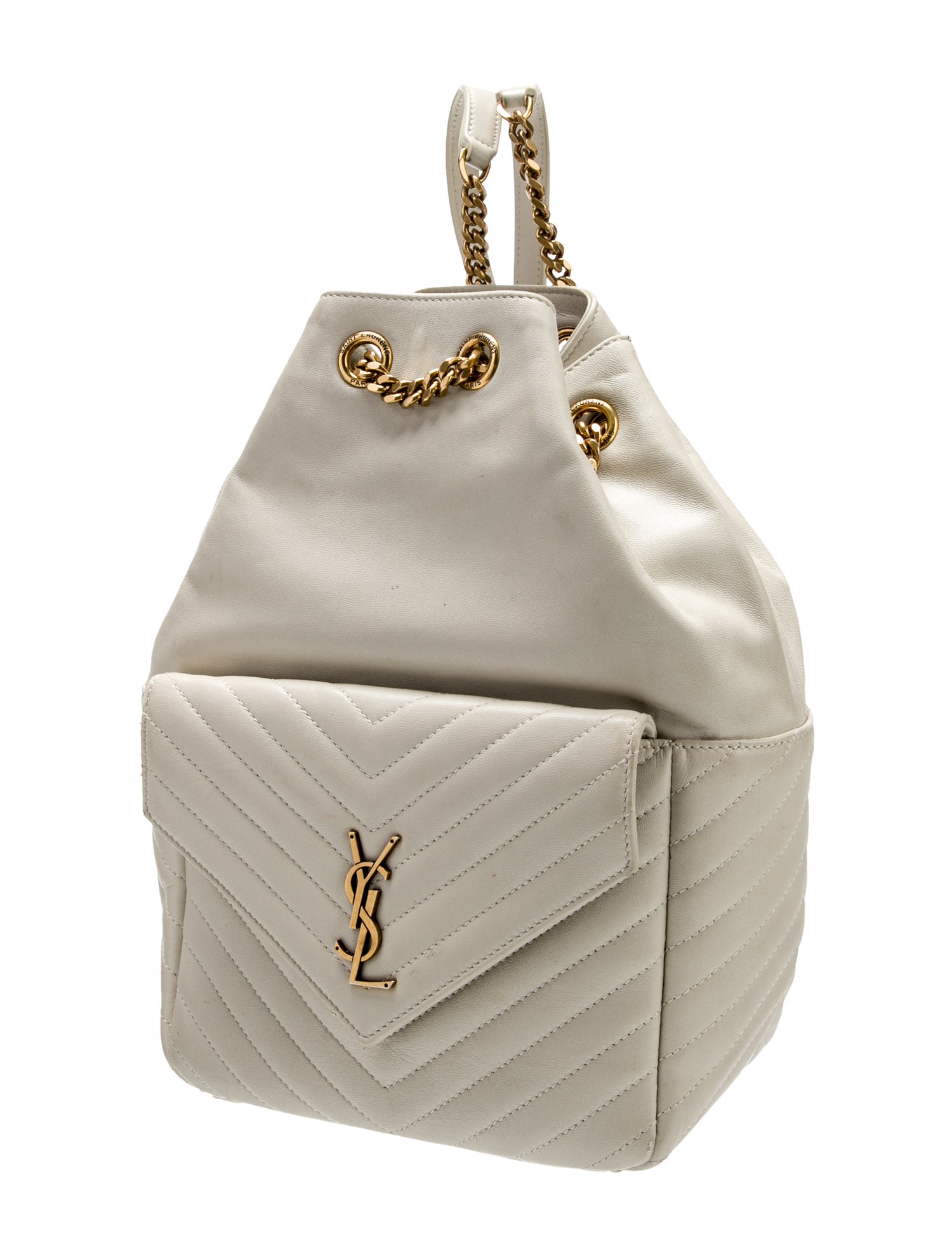 Saint Laurent Leather Backpack