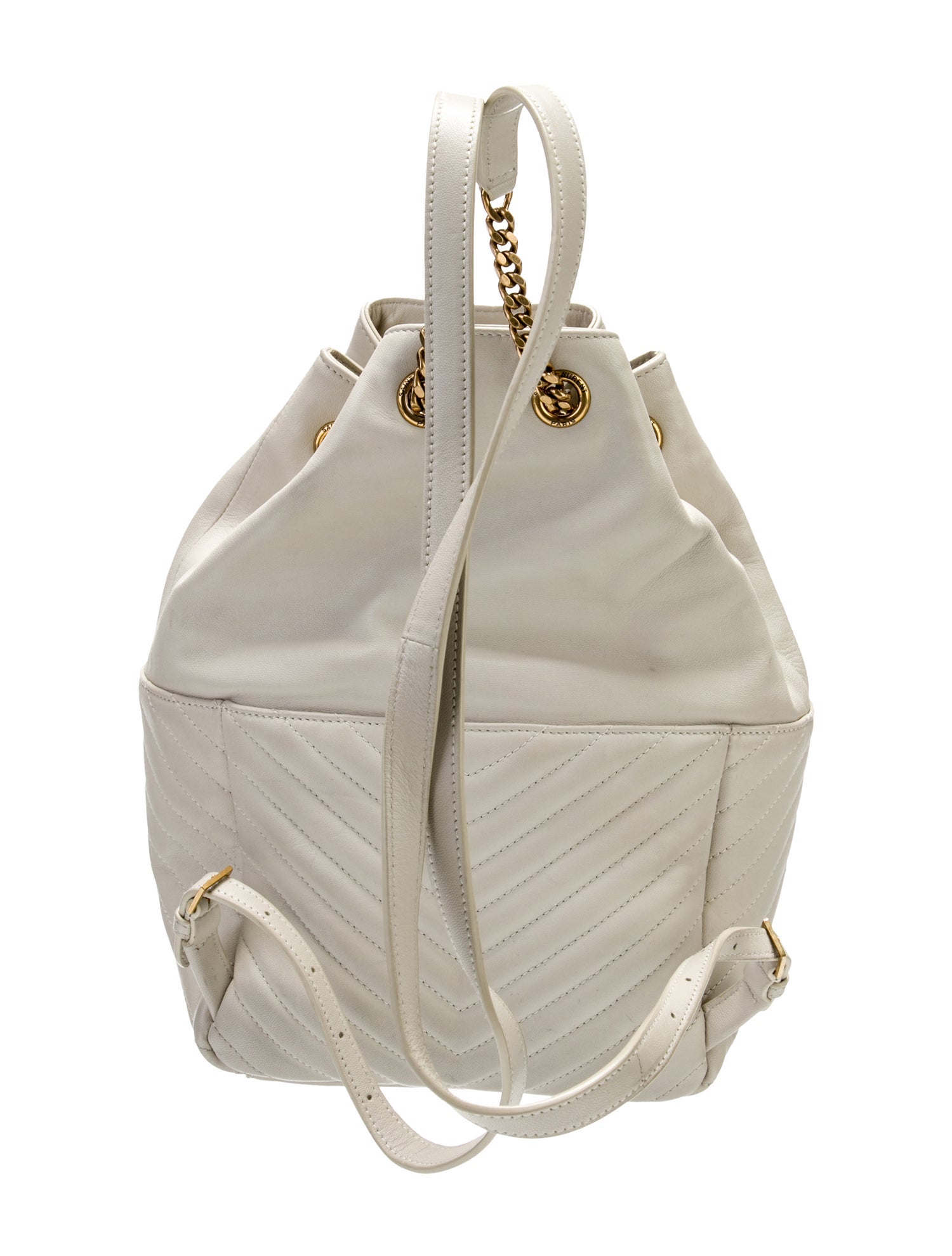 Saint Laurent Leather Backpack