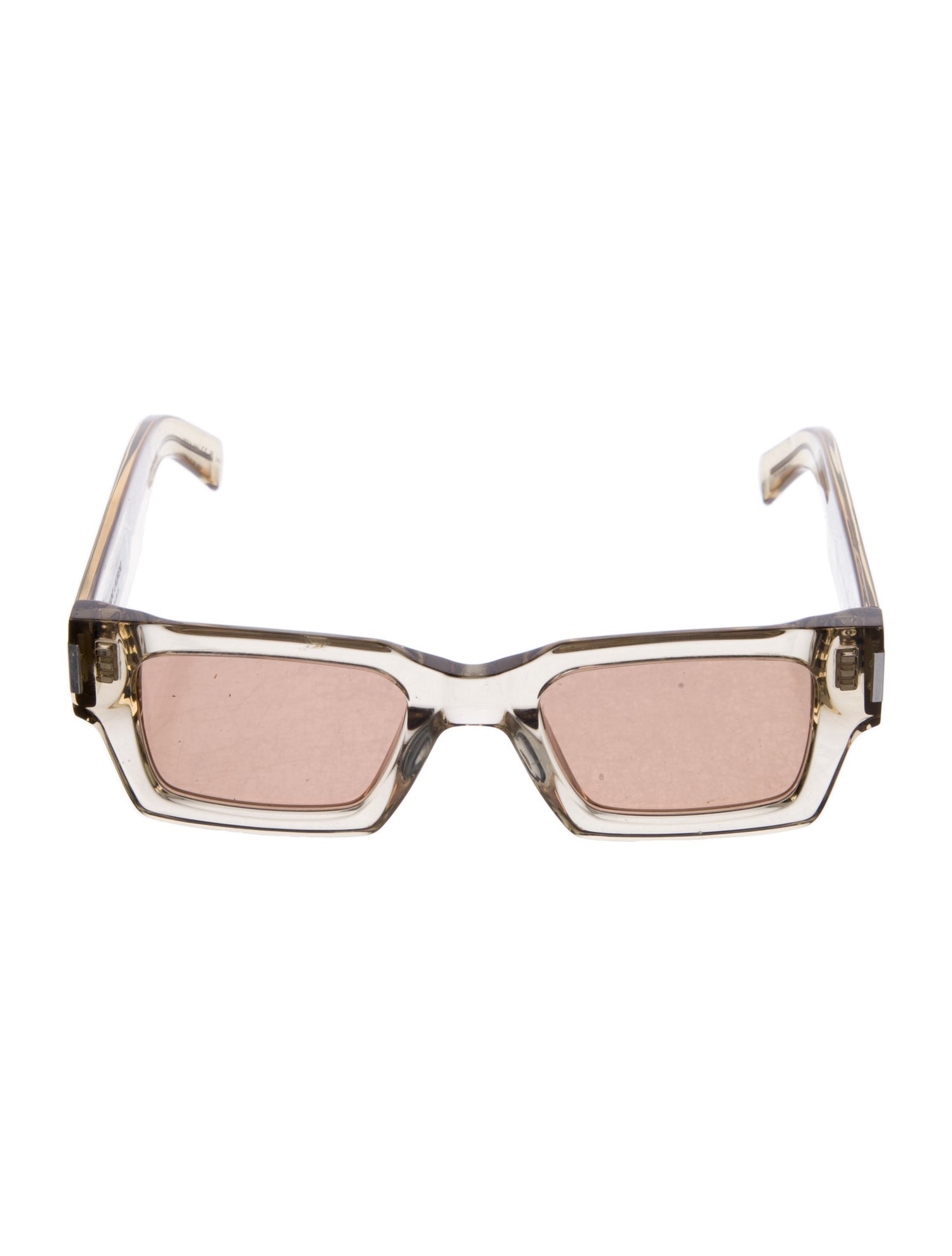 Saint Laurent Square Tinted Sunglasses