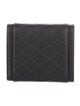 Saint Laurent Monogram Gaby Leather Compact Wallet