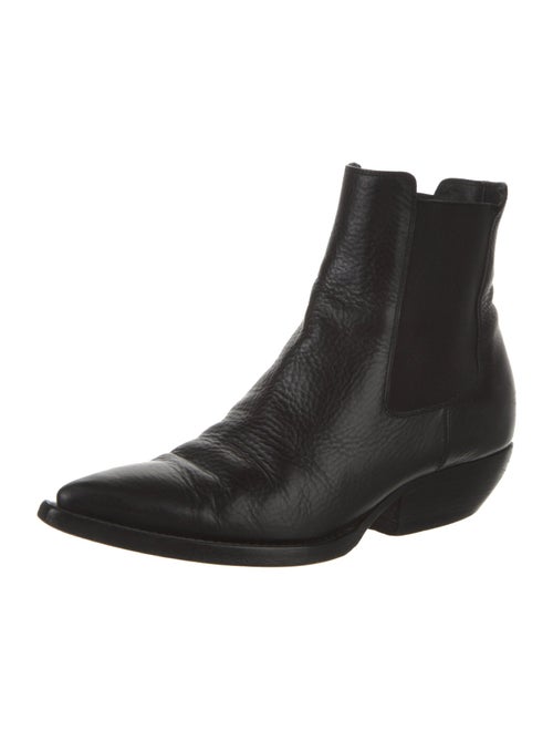 Saint Laurent Leather Chelsea Boots