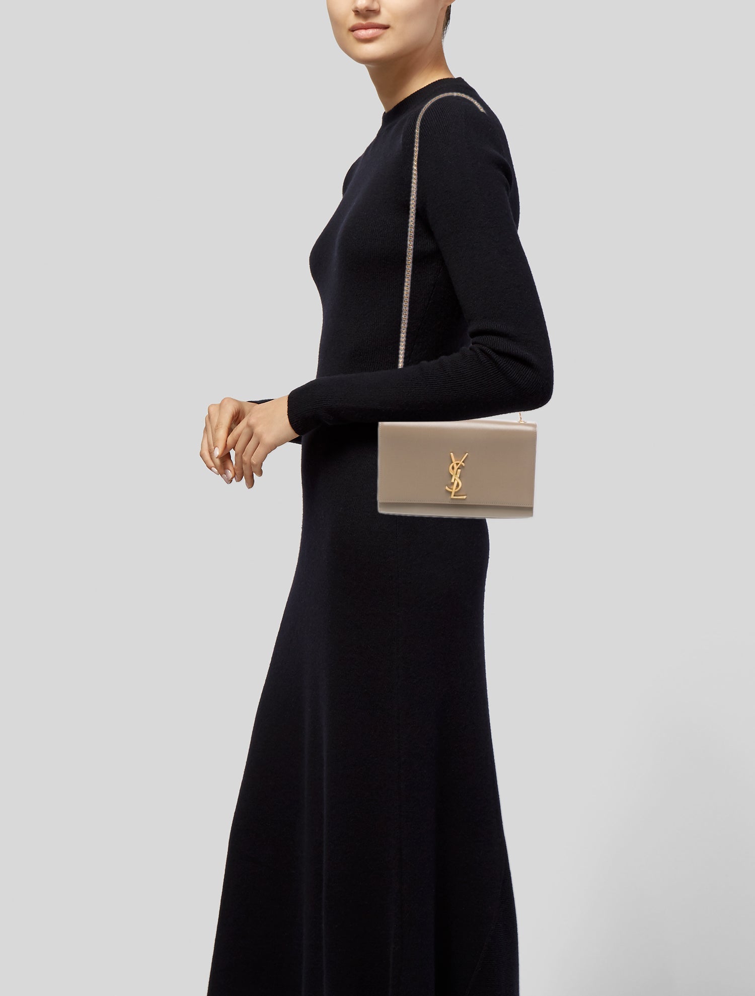 Saint Laurent Leather Kate Medium 2024