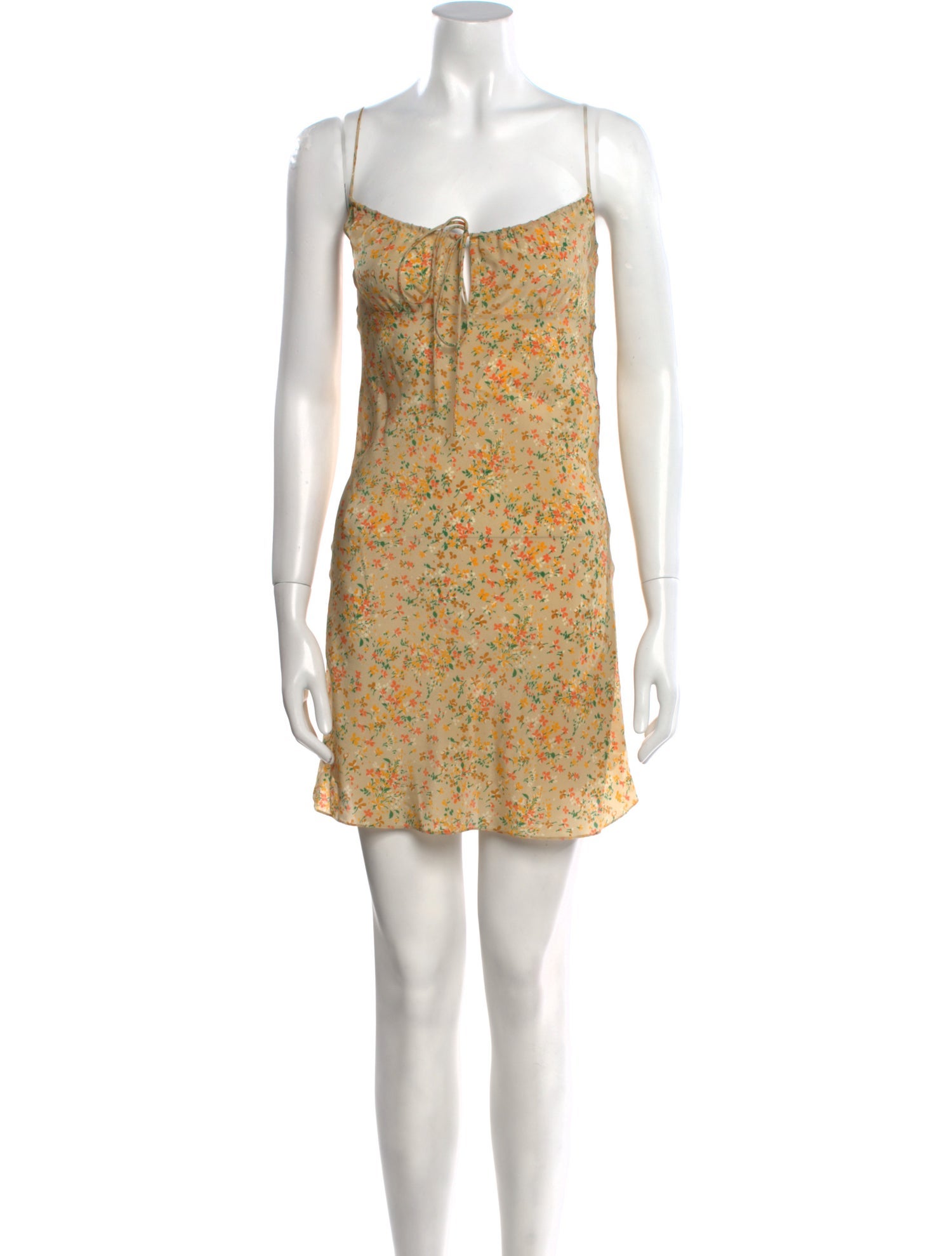 Saint Laurent Silk Mini Dress