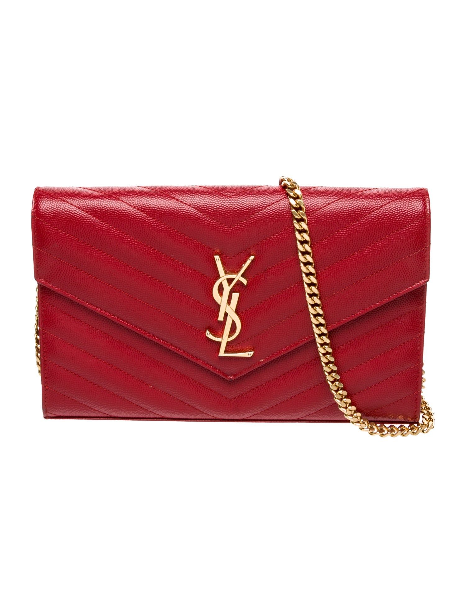 Saint Laurent Leather Cassandre