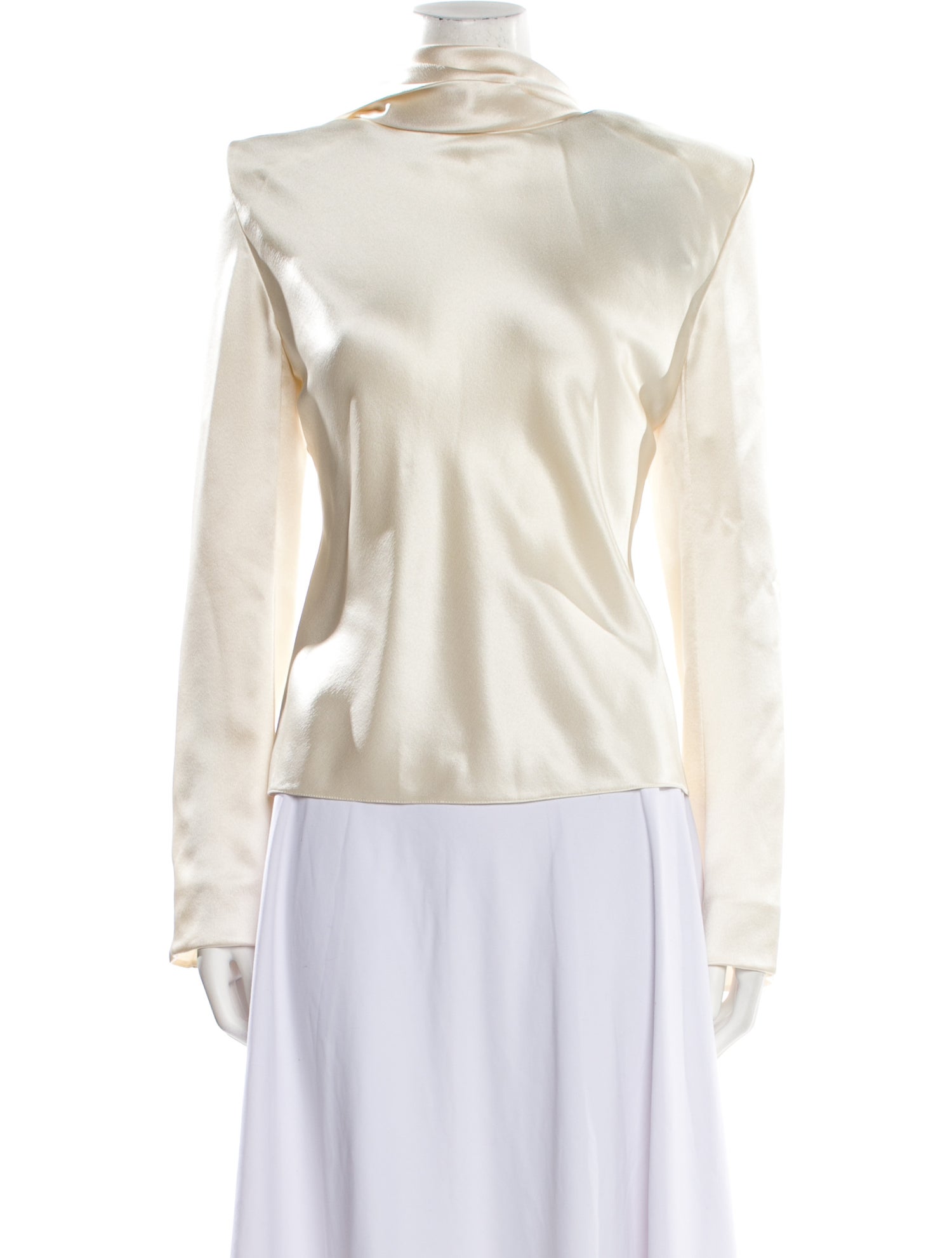 Saint Laurent 2023 Silk Top w/ Tags