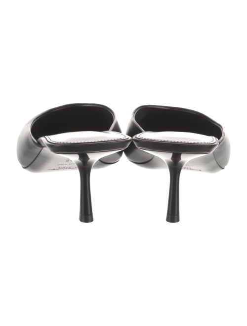 Saint Laurent Leather Mules
