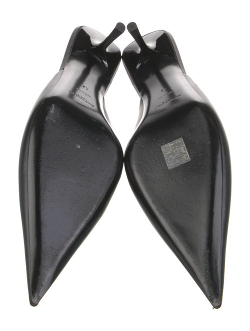 Saint Laurent Leather Mules