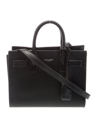 Saint Laurent Calfskin Sac De Jour Nano