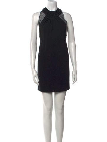 Saint Laurent Dresses Wool Mini Dress XS