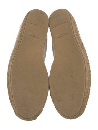 Saint Laurent Canvas Graphic Print Espadrilles