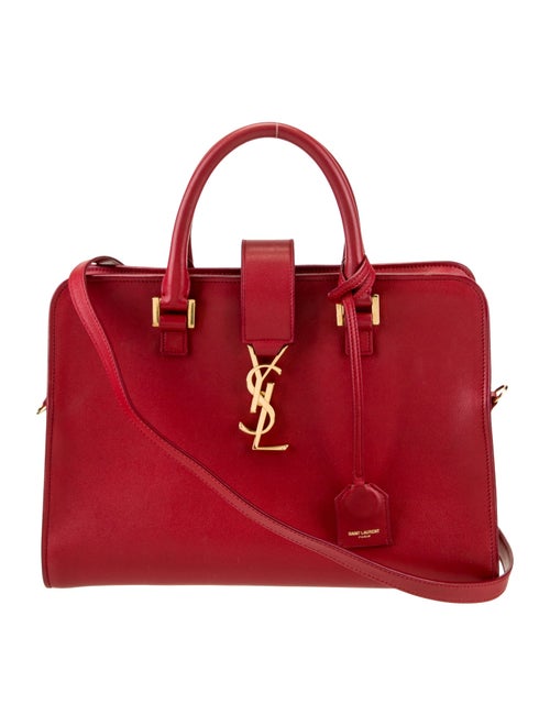 Saint Laurent Leather Y Cabas Small