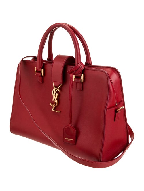 Saint Laurent Leather Y Cabas Small