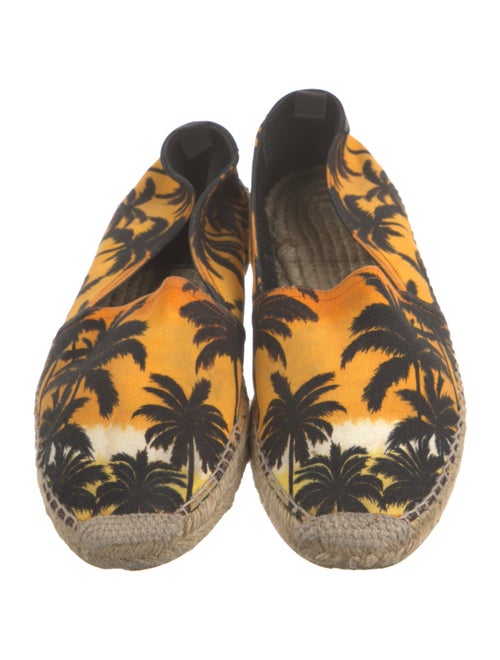 Saint Laurent Canvas Printed Espadrilles
