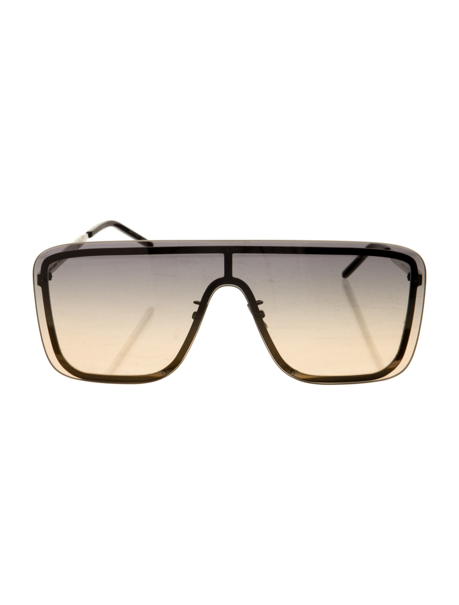 Saint Laurent Shield Gradient Sunglasses