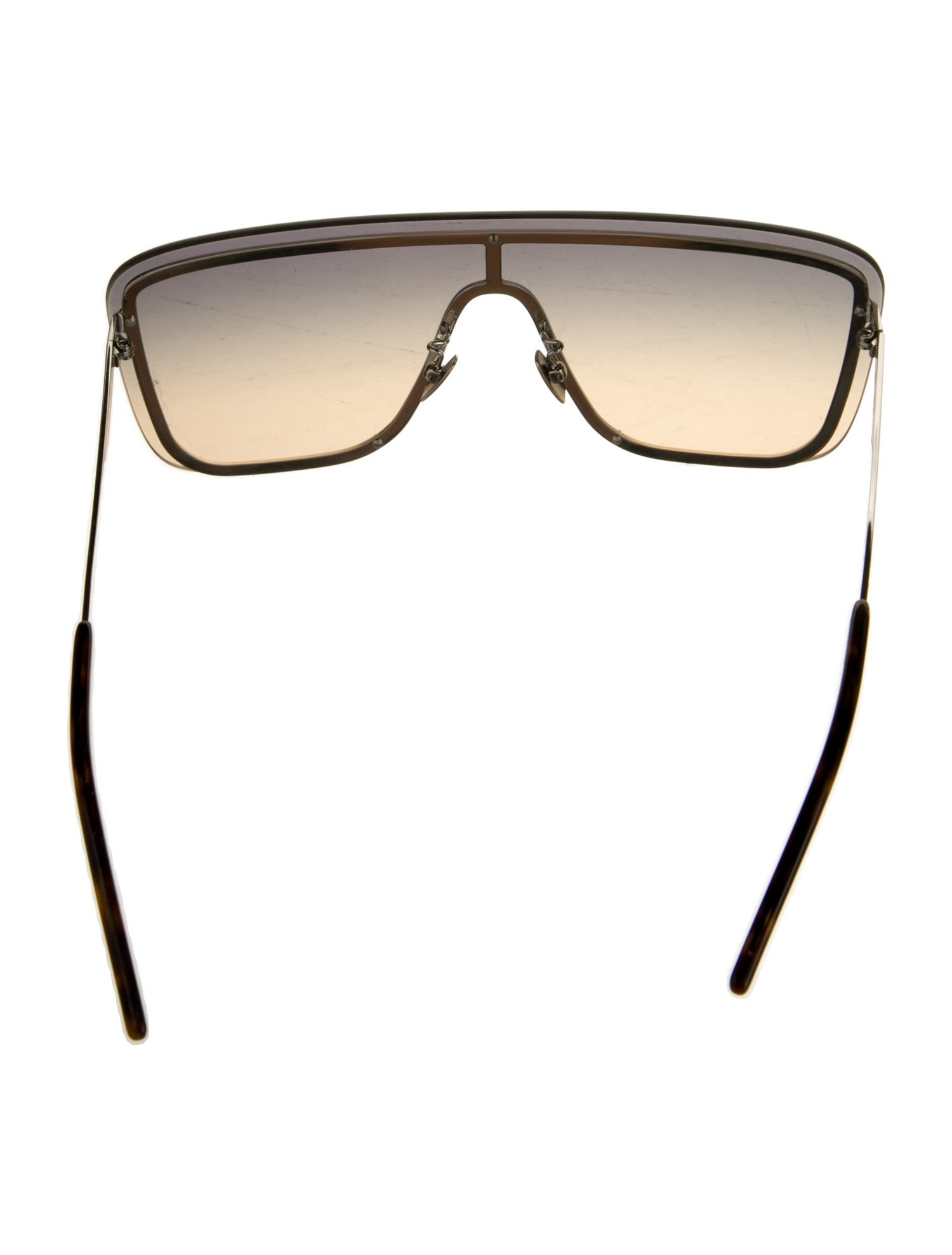 Saint Laurent Shield Gradient Sunglasses