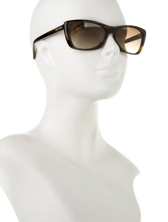 Saint Laurent Oversize Gradient Sunglasses