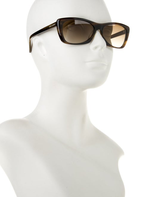 Saint Laurent Oversize Gradient Sunglasses